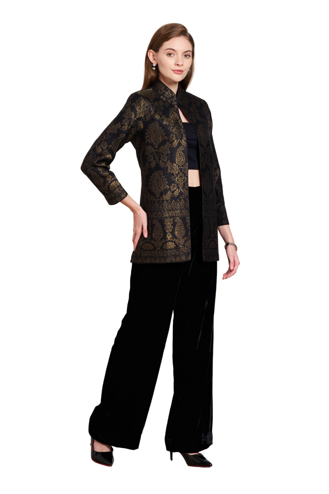 All Weather Silk Blazer