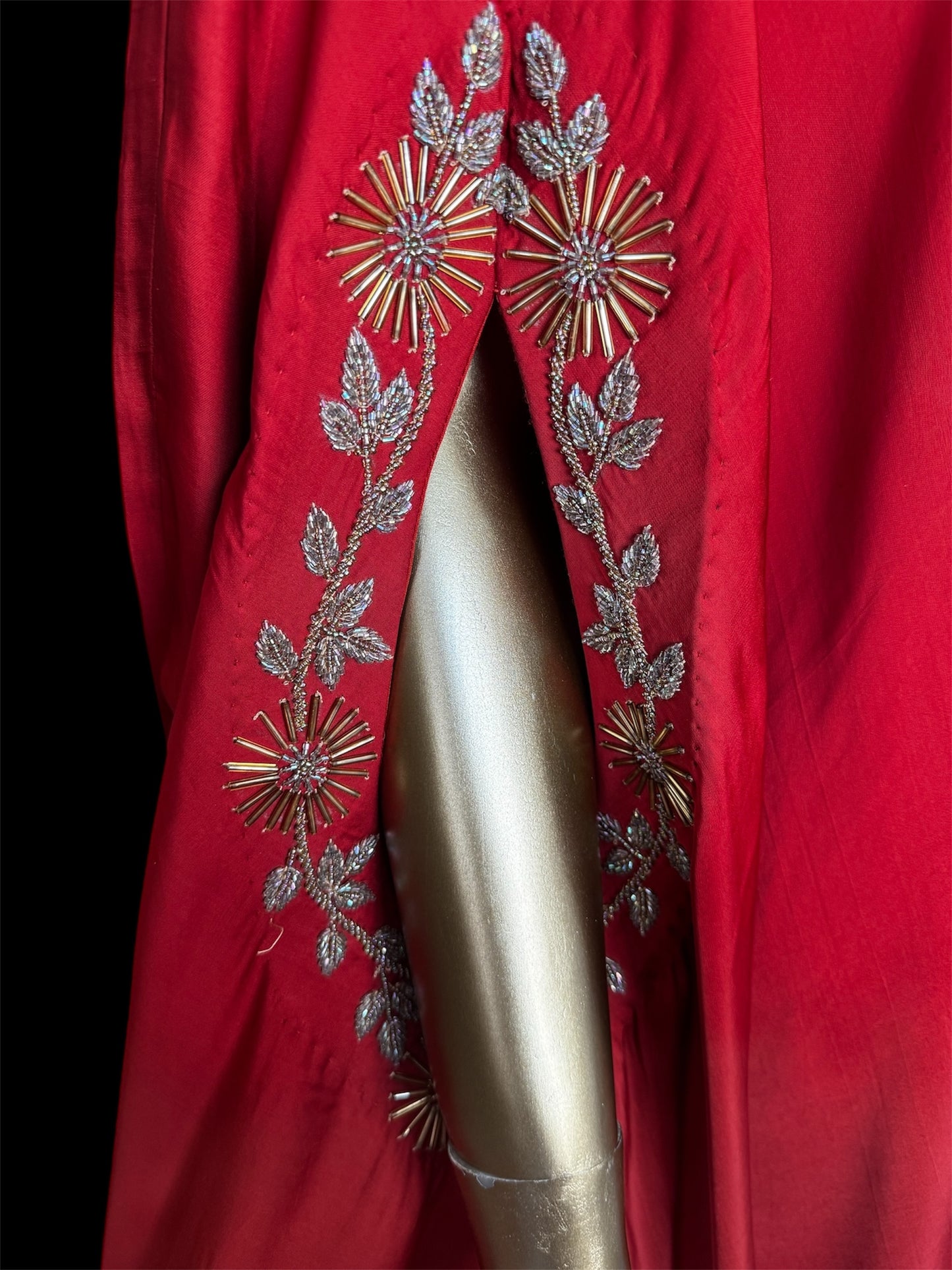 Red One Shoulder Dress