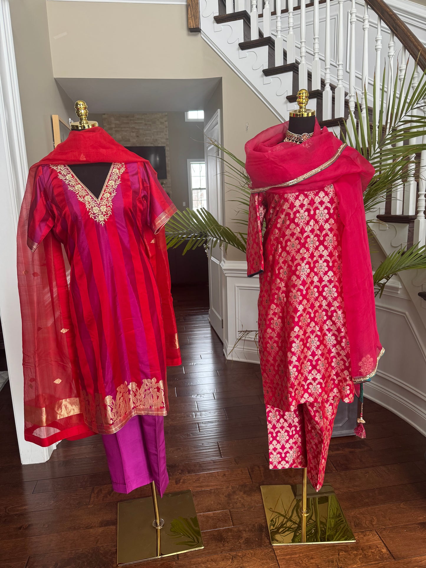 Pure Katan Silk Banarsi suit